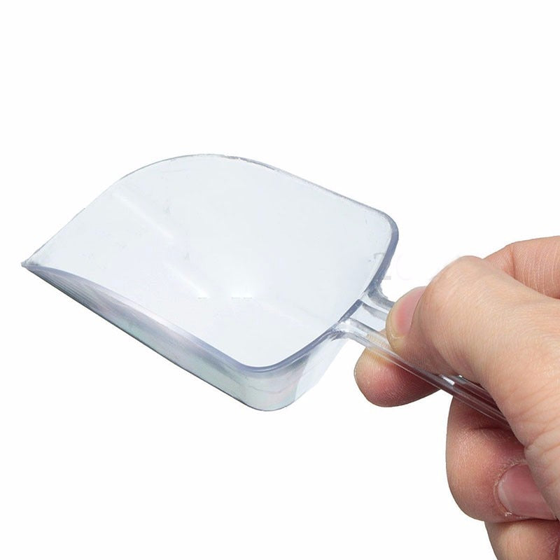 Plastic Ice Scoop Set of 3 for Kitchen and Bar by HitMyNeed