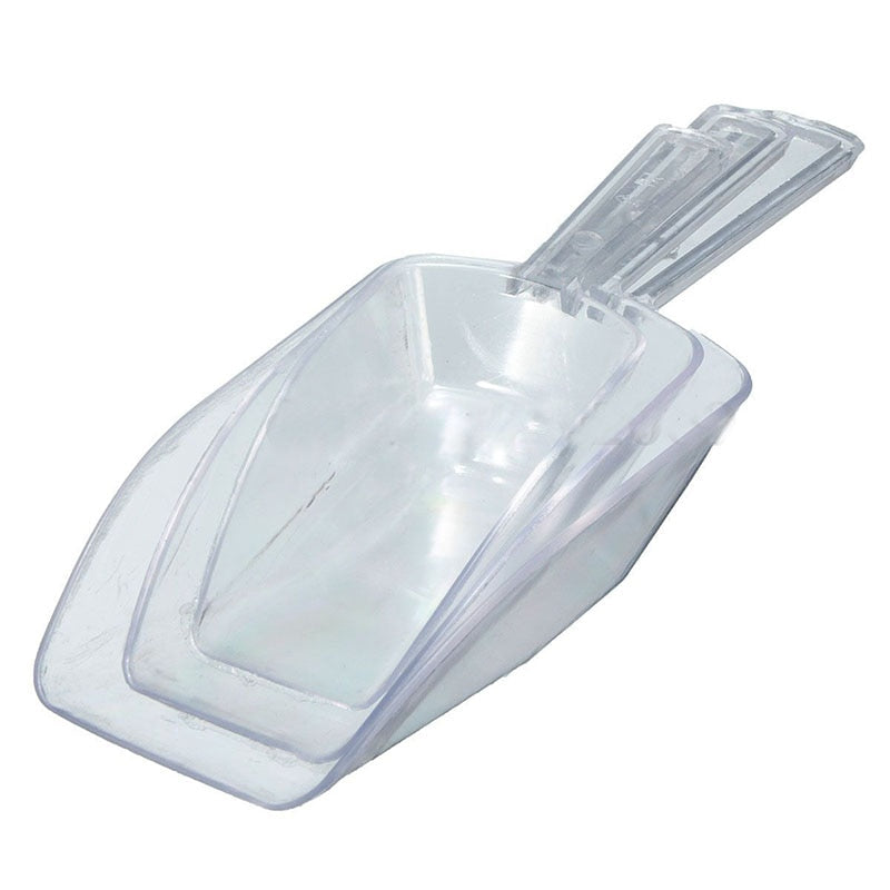Plastic Ice Scoop Set of 3 for Kitchen and Bar by HitMyNeed