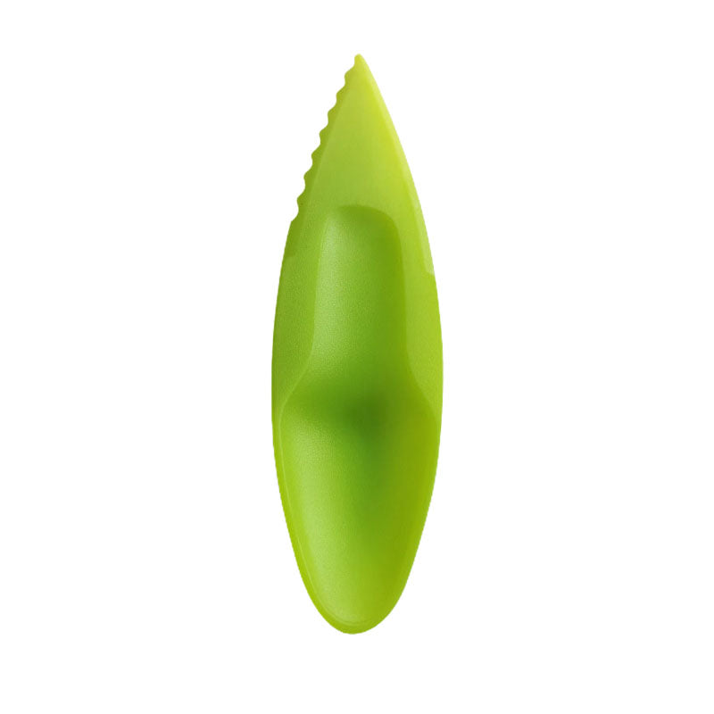 Plastic Kiwi Fruit Spoons Set of 5 by HitMyNeed