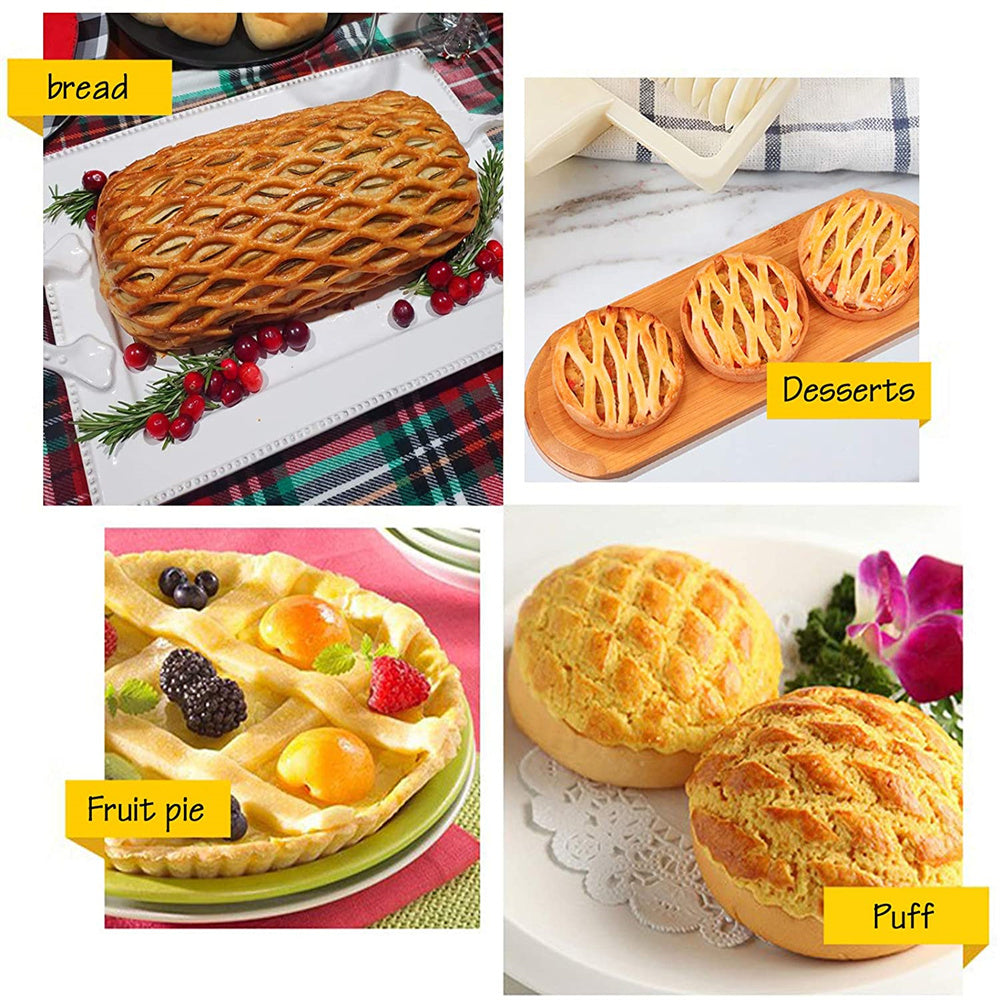 Plastic Lattice Cutter Wheel for Pastry & Dough by HitMyNeed