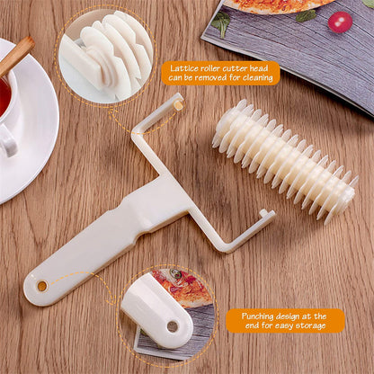 Plastic Lattice Cutter Wheel for Pastry & Dough by HitMyNeed