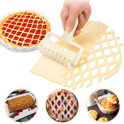 Plastic Lattice Cutter Wheel for Pastry & Dough l by HitMyNeed