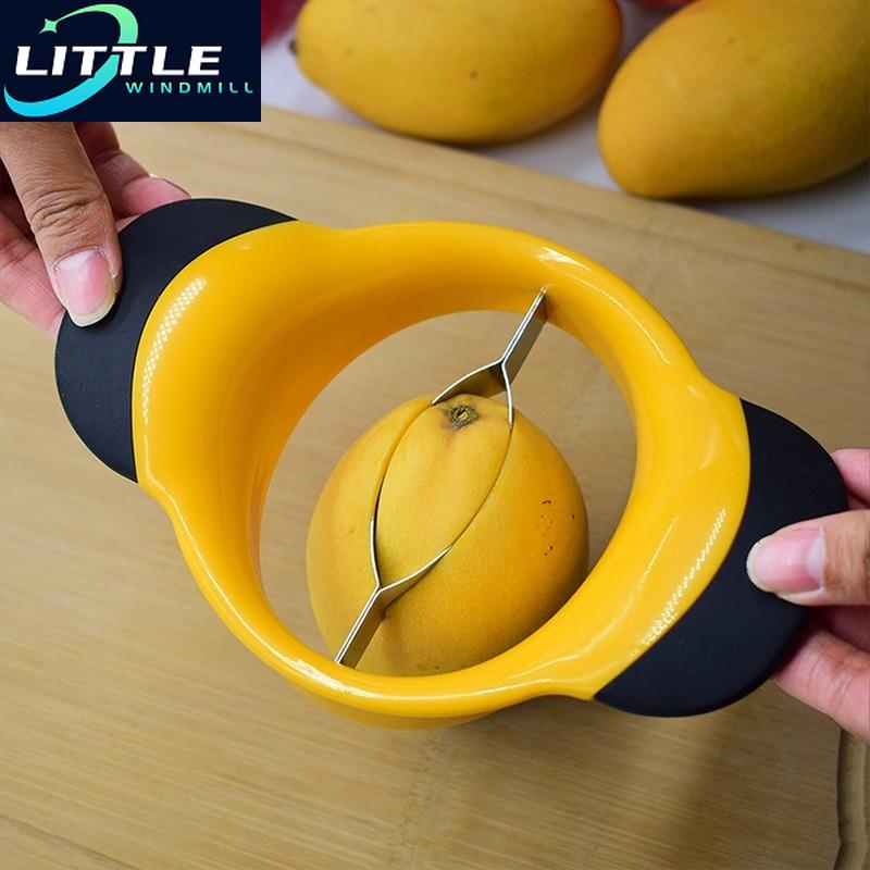 Plastic Mango Pitter with Stainless Steel Blade by HitMyNeed