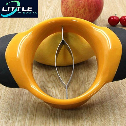 Plastic Mango Pitter with Stainless Steel Blade by HitMyNeed