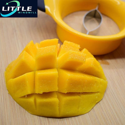 Plastic Mango Pitter with Stainless Steel Blade by HitMyNeed
