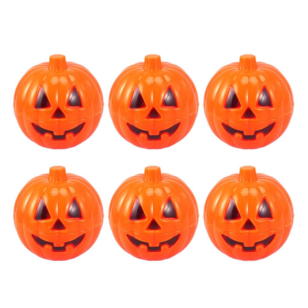 Plastic Mini Pumpkin Containers, Set of 6 by HitMyNeed