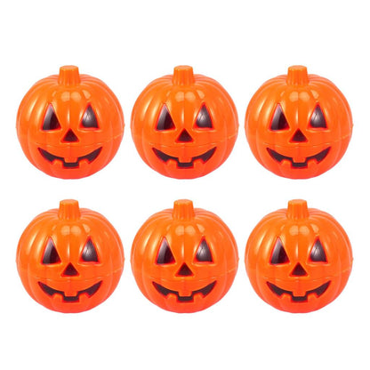 Plastic Mini Pumpkin Containers, Set of 6 by HitMyNeed