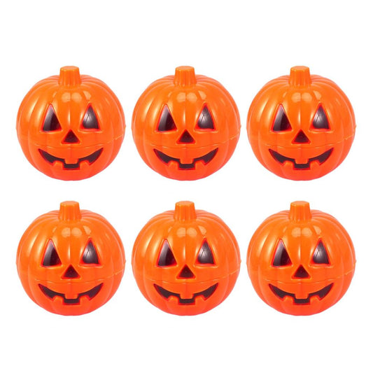 Plastic Mini Pumpkin Containers, Set of 6 by HitMyNeed