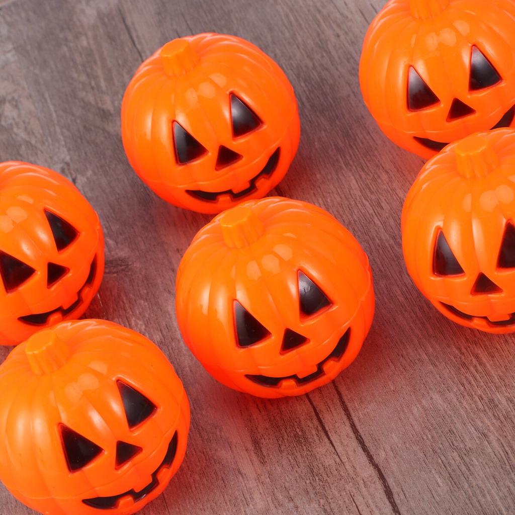 Plastic Mini Pumpkin Containers, Set of 6 by HitMyNeed