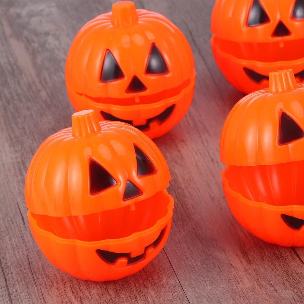 Plastic Mini Pumpkin Containers, Set of 6 by HitMyNeed