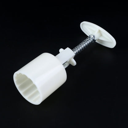 Plastic Moon Cake Stamp Set with Press Tool by HitMyNeed
