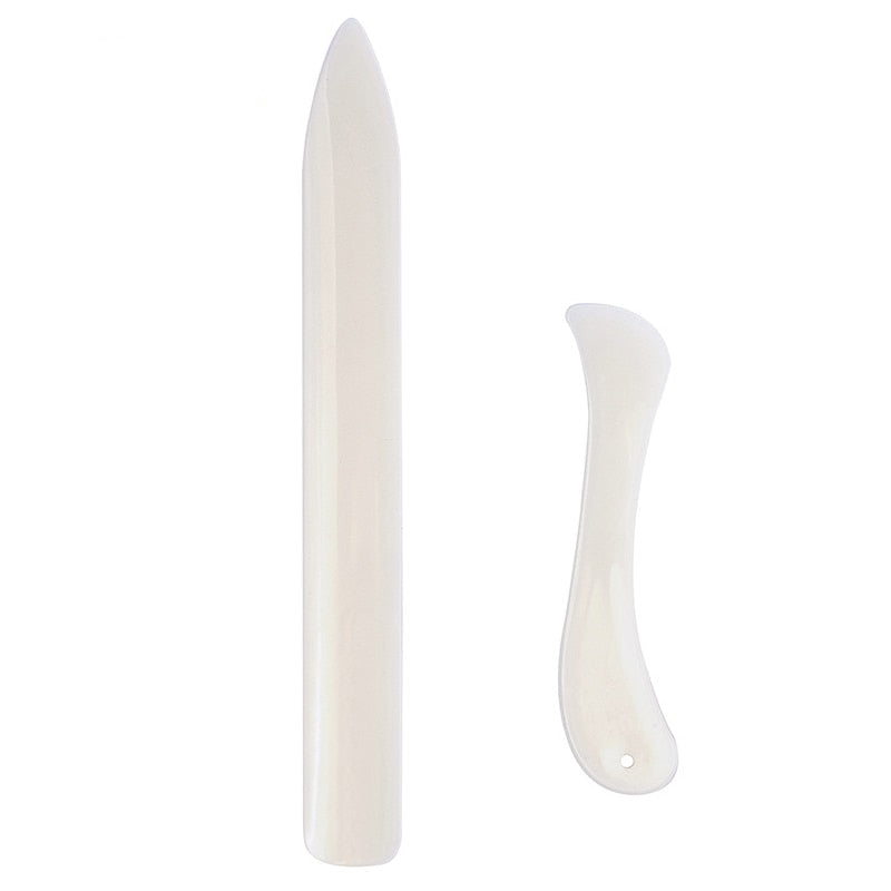 Plastic Paper Creasing Tools Set (2 Pieces) by HitMyNeed