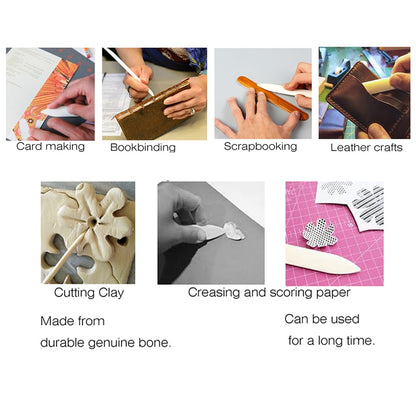 Plastic Paper Creasing Tools Set (2 Pieces) by HitMyNeed