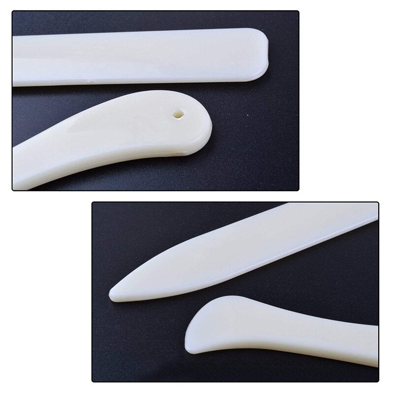 Plastic Paper Creasing Tools Set (2 Pieces) by HitMyNeed