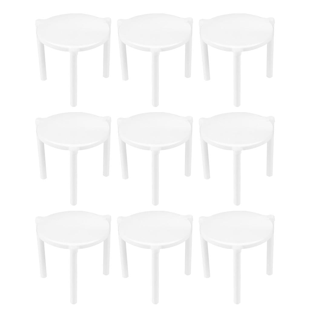 Plastic Pizza Saver Stand Set 100pcs by HitMyNeed