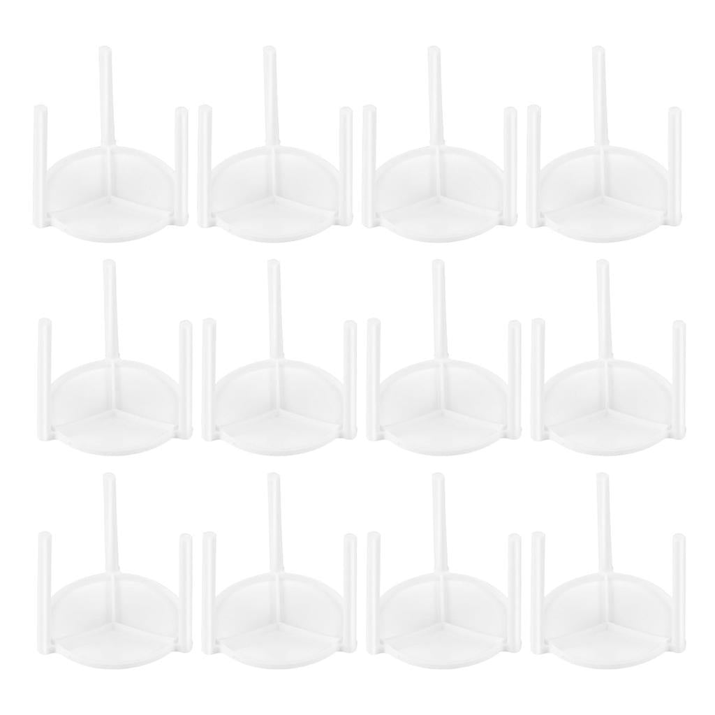 Plastic Pizza Saver Stand Set 100pcs by HitMyNeed