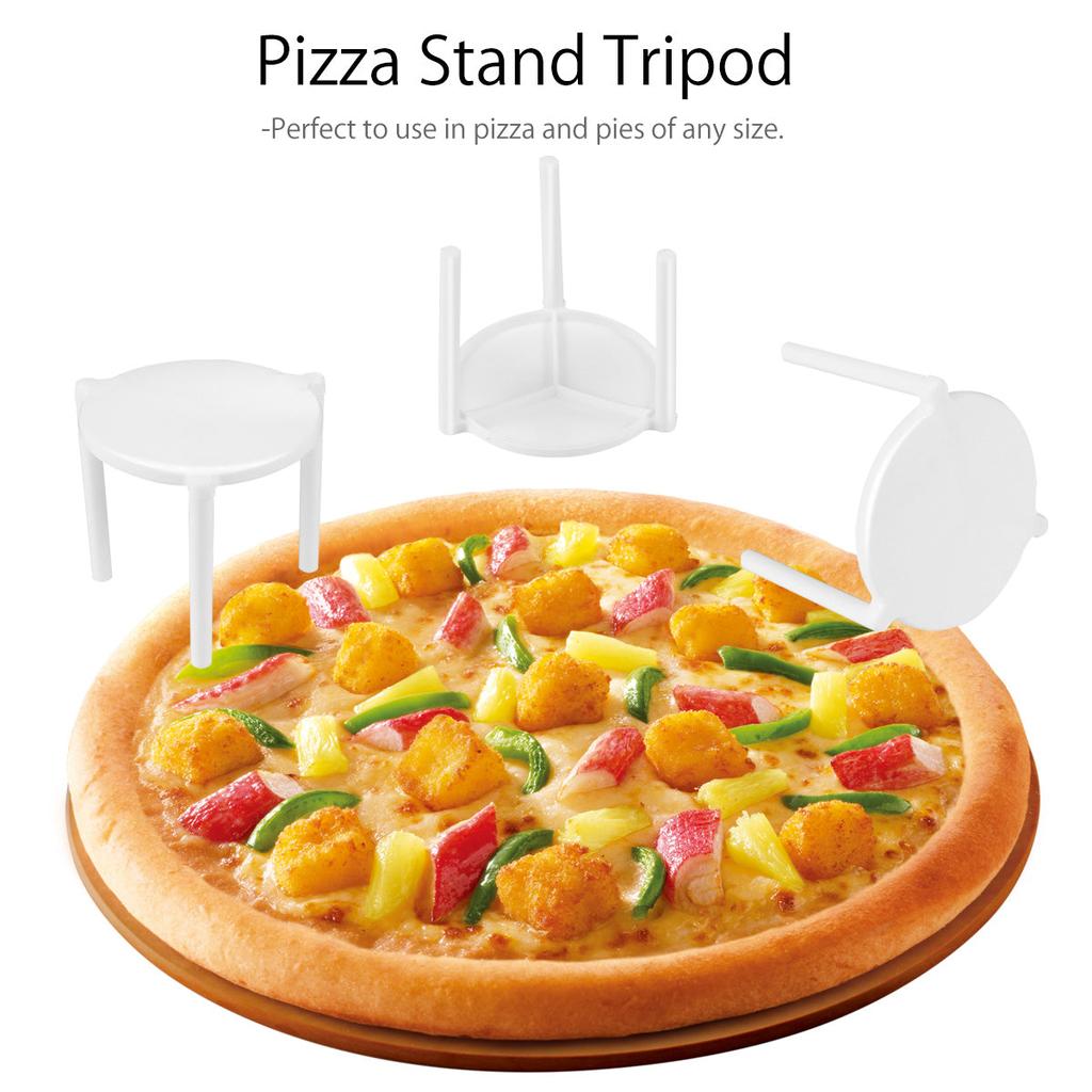Plastic Pizza Saver Stand Set 100pcs by HitMyNeed