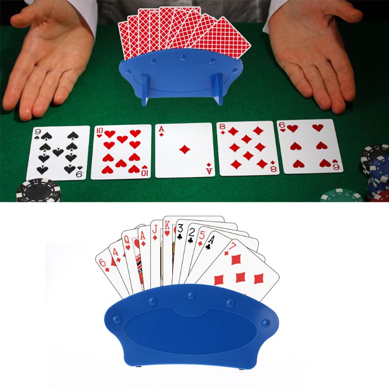 Plastic Playing Card Holder Stand by HitMyNeed