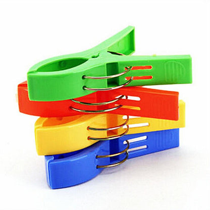 Plastic Pool Towel Clips, Set of 4 by HitMyNeed