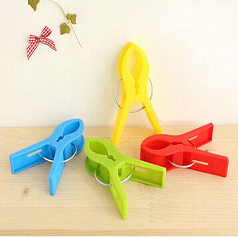 Plastic Pool Towel Clips, Set of 4 by HitMyNeed