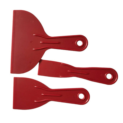 Plastic Putty Knife Set 3pcs - 38mm, 75mm, 150mm by HitMyNeed