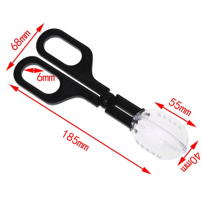 Plastic Reptile Feeding Tongs with Scoop Ends by HitMyNeed