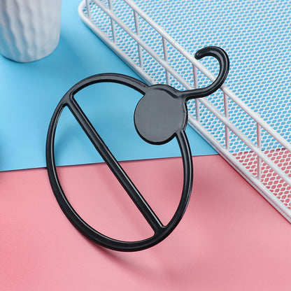 Plastic Round Hangers for Scarves and Belts (20 Pack) by HitMyNeed