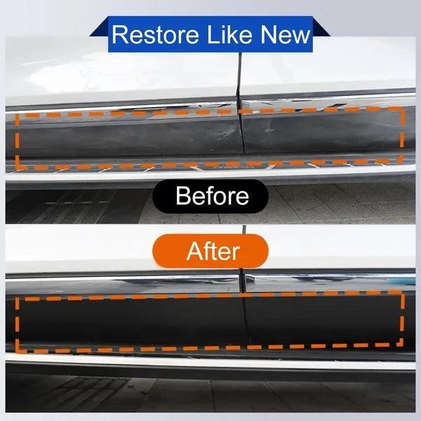 Plastic & Rubber Restorer Long-Lasting Black Shine by HitMyNeed
