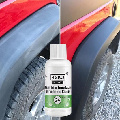 Plastic & Rubber Restorer Long-Lasting Black Shine S - 20ml by HitMyNeed