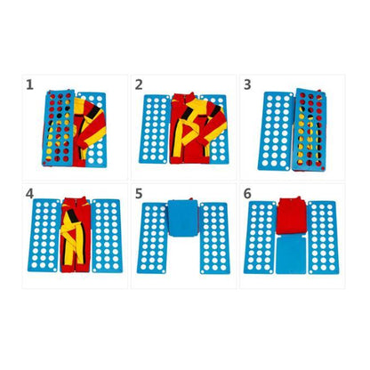 Plastic Shirt Folding Board Organizer Tool by HitMyNeed