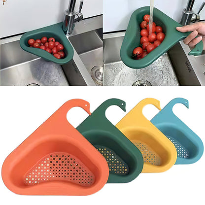 Plastic Sink Strainer Basket for Food Leftovers by HitMyNeed