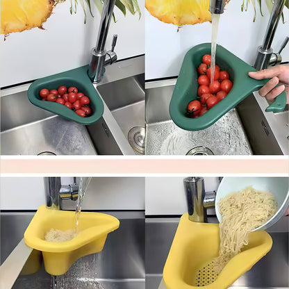 Plastic Sink Strainer Basket for Food Leftovers by HitMyNeed