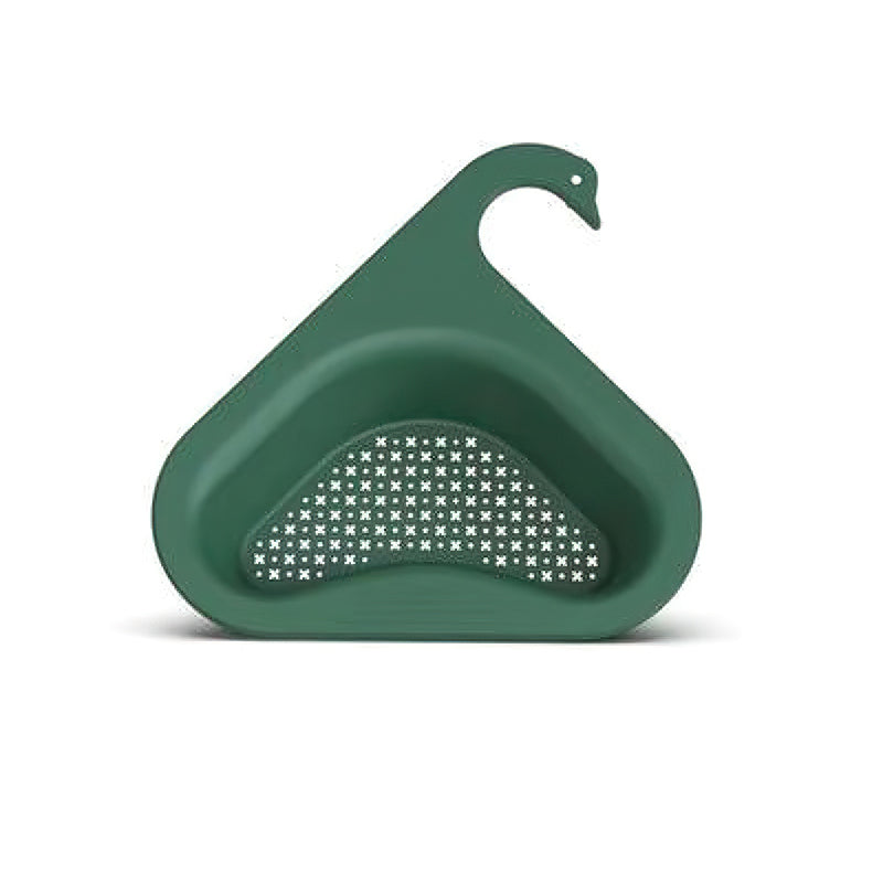 Plastic Sink Strainer Basket for Food Leftovers green by HitMyNeed