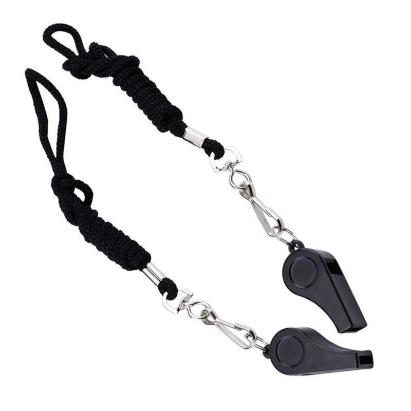 Plastic Sports Whistle with Lanyard for Coaches & Refs by HitMyNeed