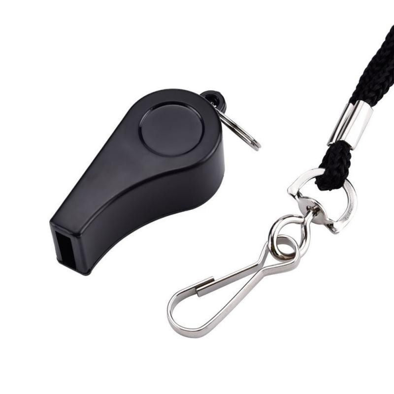 Plastic Sports Whistle with Lanyard for Coaches & Refs by HitMyNeed