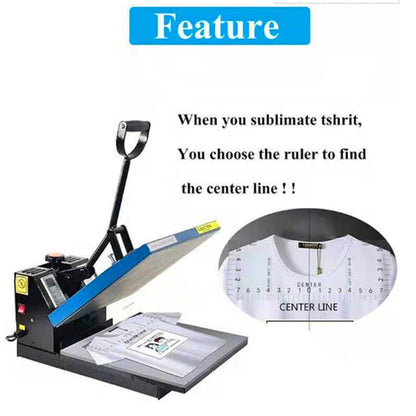 Plastic T-Shirt Alignment Guide Rulers (Set of 4) by HitMyNeed