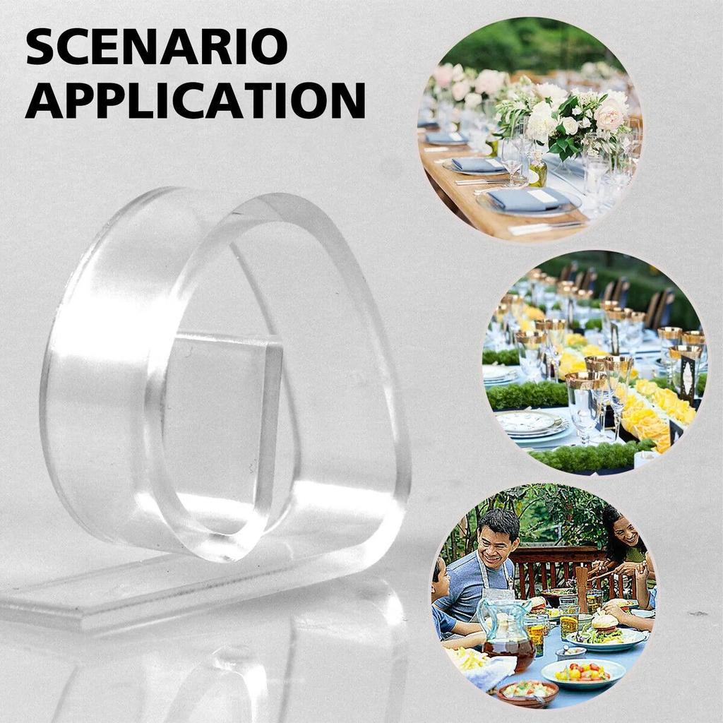 Plastic Tablecloth Clips Set, 24 pcs by HitMyNeed