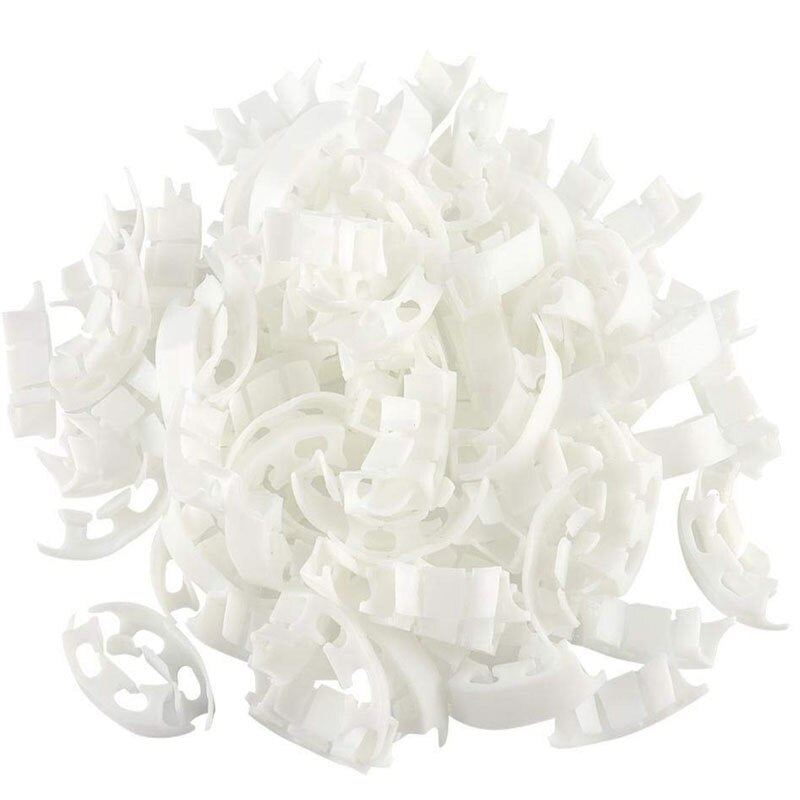 Plastic Tomato Grafting Clips 39mm (100 Pack) by HitMyNeed