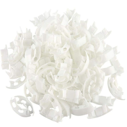 Plastic Tomato Grafting Clips 39mm (100 Pack) by HitMyNeed