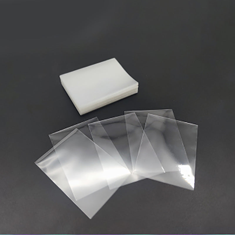 Plastic Transparent Card Sleeves (100 Pack) 56x88-mm by HitMyNeed
