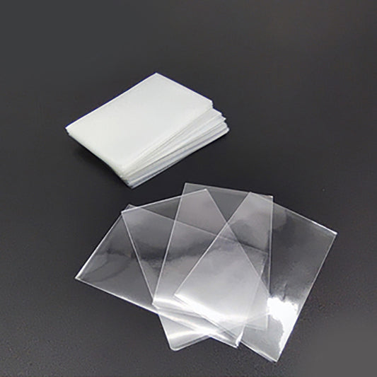 Plastic Transparent Card Sleeves (100 Pack) 73x110-mm by HitMyNeed