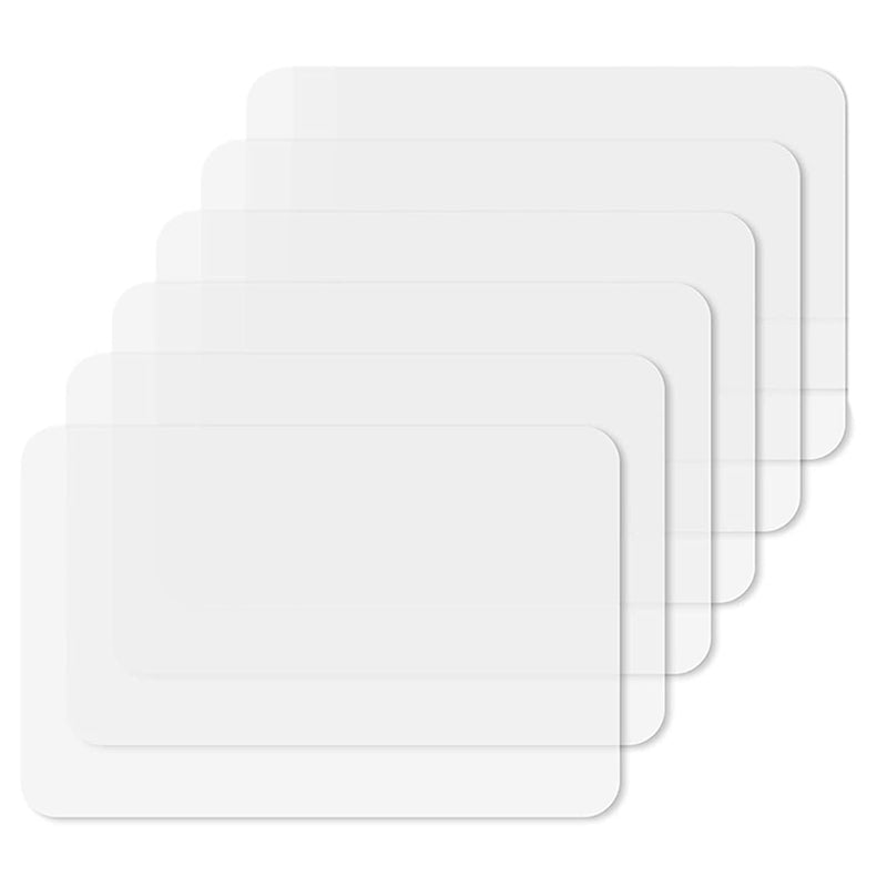 Plastic Transparent Placemats Set of 4 by HitMyNeed