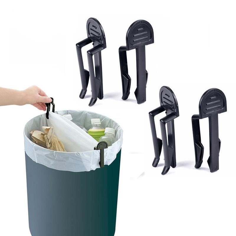 Plastic Trash Bag Clips Set, 4 Pack by HitMyNeed