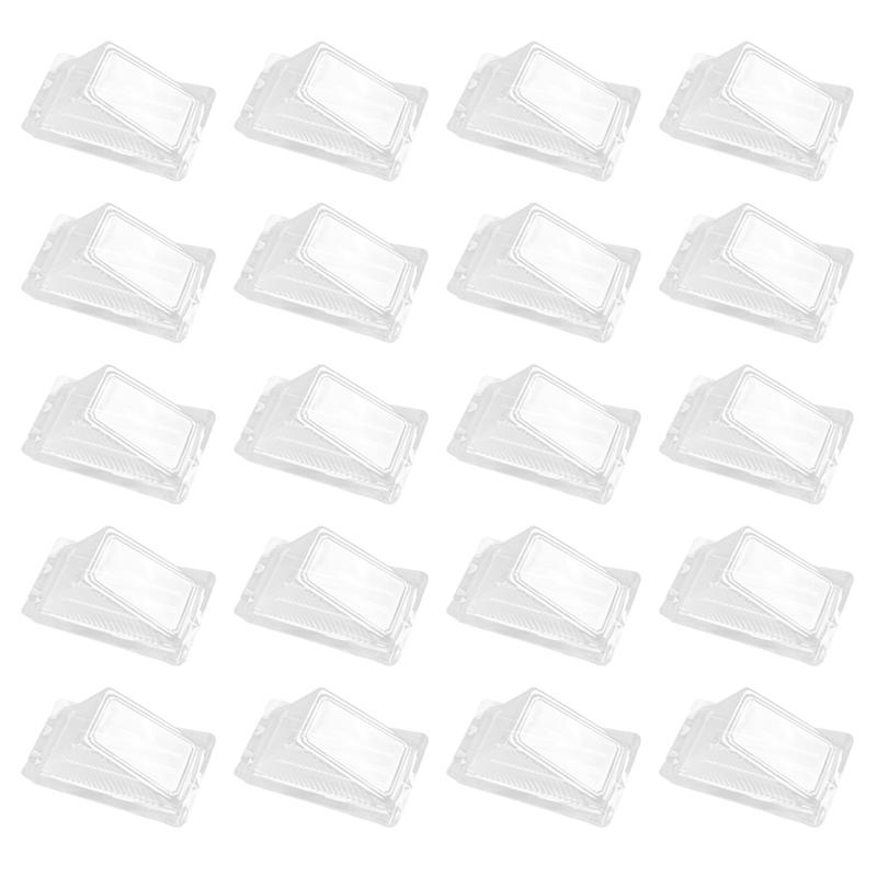 Plastic Triangle Sandwich Containers (50 Pack) by HitMyNeed