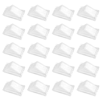 Plastic Triangle Sandwich Containers (50 Pack) by HitMyNeed