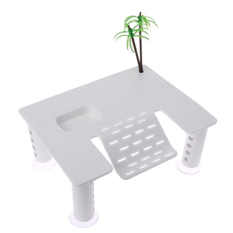 Plastic Turtle Ramp with Suction Cups for Basking by HitMyNeed