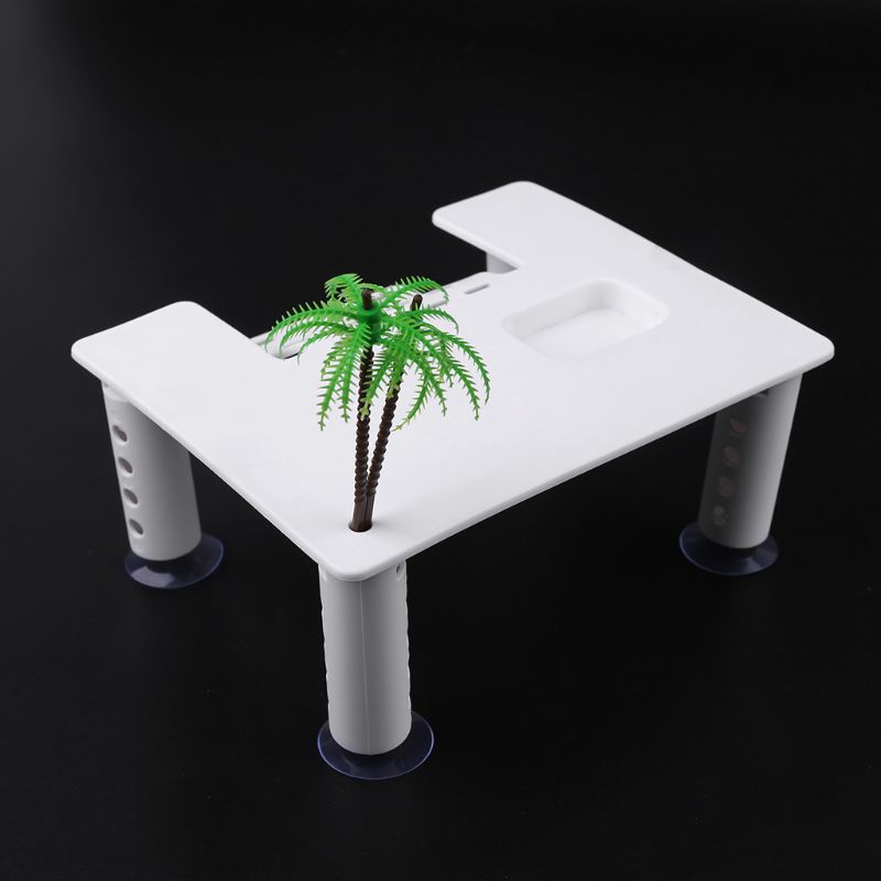 Plastic Turtle Ramp with Suction Cups for Basking by HitMyNeed