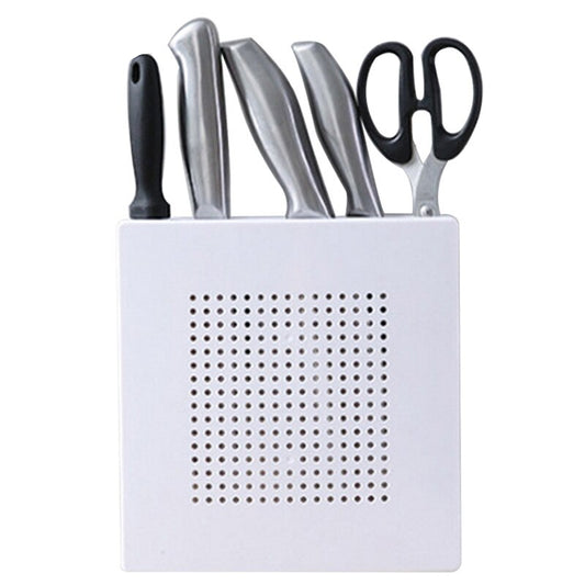 Plastic Wall Mounted Knife Holder with Drain Holes by HitMyNeed