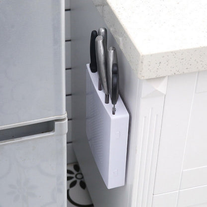 Plastic Wall Mounted Knife Holder with Drain Holes by HitMyNeed