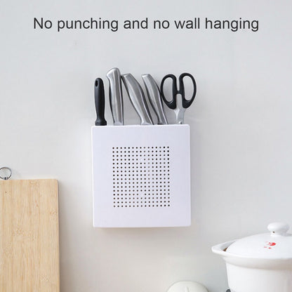 Plastic Wall Mounted Knife Holder with Drain Holes by HitMyNeed